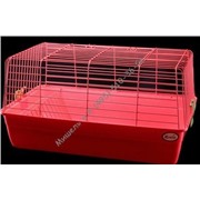 KREDO Клетка для кроликов в коробке 60х36х40 см с кормуш. для сена
