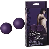 Doc Johnson Blsck Rose Ben Wa Balls, фиолетовые
Вагинальные шарики