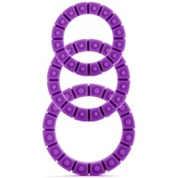 Shots Toys Silicone Love Wheel, фиолетовый
Набор эрекционных колец, 3 шт