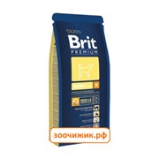 Сухой корм Brit Premium Dog Junior M для щенков (для средних пород от 2 до 12 месяцев) 1 кг.