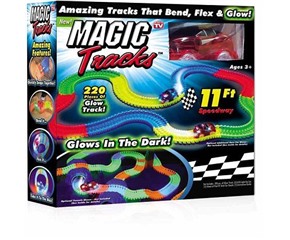  Magic Tracks Конструктор-трасса Magic Tracks светящийся 220 деталей