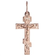 Крест золотой № 130-090-21, золото 585°