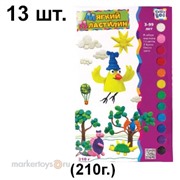 Набор ДТ Пластилин мягкий 210гр. 13шт. 46646