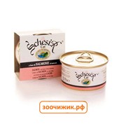 Консервы Schesir для кошек лосось в собственном соку (85 гр)