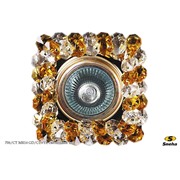  Sneha 706/CT MR16 GD/CL+YL светильник точ.