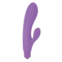 Toyz4lovers Silicone Tiny Rabbit, фиолетовый
Вибратор, с клиторальным отростком