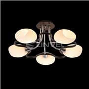 				Linvel LV 8475/5 Е14 хром/коричневый Люстра