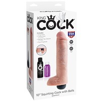 Pipedream Squirting Cock with Balls, 25.4см
Реалистичный фаллоимитатор с эффектом семяизвержения 