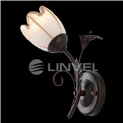 				Linvel LB 8491/1 E14 черное золото Бра