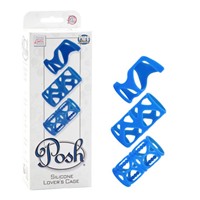 California Exotic Posh Silicone Lover’s Cages, синий
Силиконовые насадки на пенис