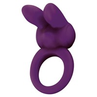 Toy Joy Eos The Rabbit C-Ring, фиолетовое
Эрекционное кольцо с клиторальным стимулятором