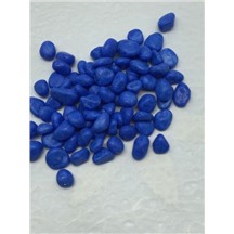 Грунт декоративный цветной упаковка 350 грамм. Цвет: голубой (Victoria blue)