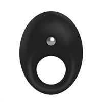 Ovo B5  Эрекционное кольцо, черное
С виброэлементом и клиторальным стимулятором