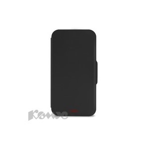 Чехол PURO BI-COLOR WALLET для iphone 5/5S, черн/кр