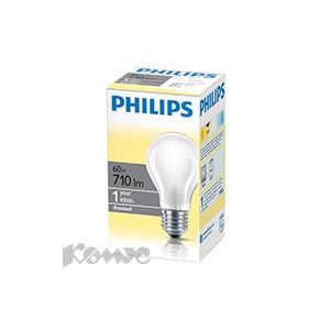 Электрич.лампа Philips стандартная/матовая 60W E27 FR/A55 (10/120)