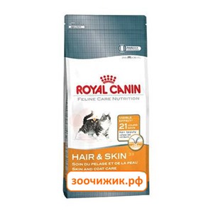 Сухой корм Royal Canin Hair & Skin для кошек (для длинношерстных) (10 кг)