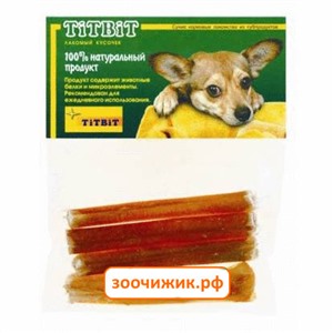 Лакомство TiTBiT для собак корень бычий резаный (мягкая упаковка)