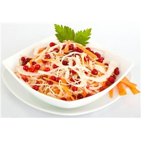 Квашенная капуста с клюквой,  800г