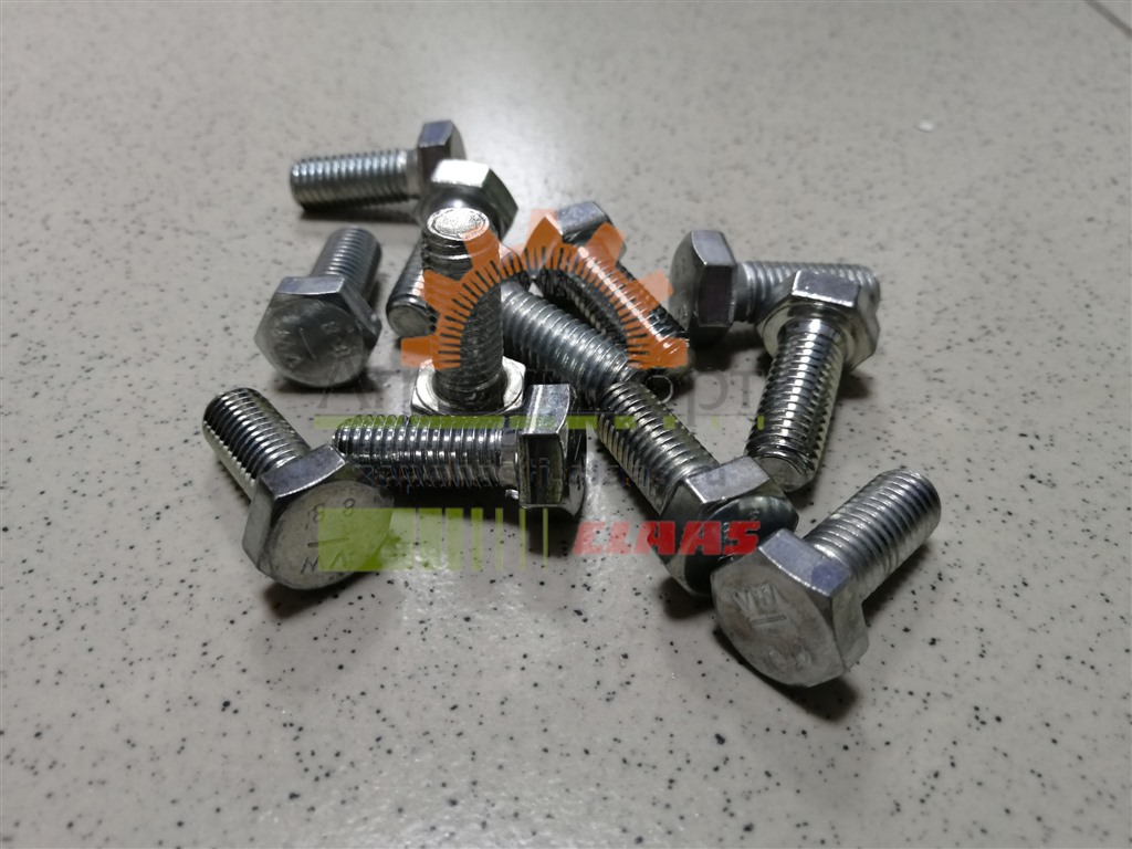 Болт шестигранный М10х25 Claas 237383.0 , 233000.0 , 237570.0 , 239302. ...