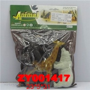 Набор животных 674/2 Дикие в пак.