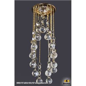  Sneha 2555/CT MR16 GD/CP светильник точ.
