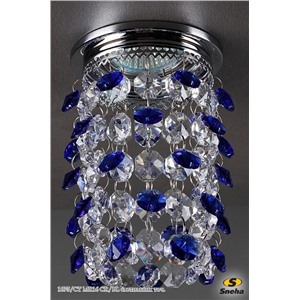  Sneha 1075/CT MR16 CR/BL светильник точ.