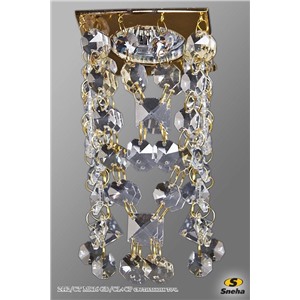  Sneha 2442/CT MR16 GD/CL+CP светильник точ.