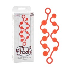 Анальная цепочка Posh Silicone O Beads Orange 1322-30BXSE