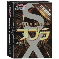 Зауженные презервативы Sagami  Cobra, 3 шт.