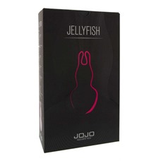 Клиторальный вибратор в форме розовой медузы JOJO Jellyfish - 10,2 см.