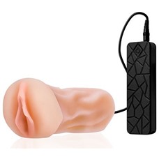 Мастурбатор-вагина с вибрацией REALSTUFF VIBRATING MASTURBATOR PUSSY