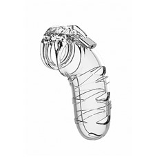 Мужской пояс верности №5 Transparent 5.5 Inch SH-MCG005TRA