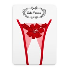 Открытые кружевные трусики Bello fiore - Dolce Piccante