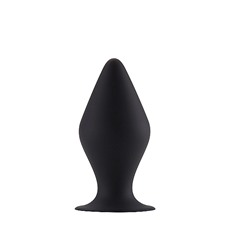 Анальная пробка Butt Plug with Suction Cup Small Black SH-SHT379BLK