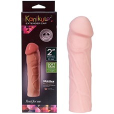 Телесная насадка-удлинитель Kanikule Extender Cap 2  - 20,3 см.