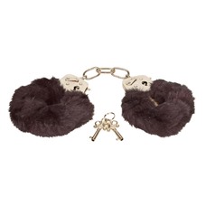 Наручники с мехом Furry Love Cuffs Black PMS0720010