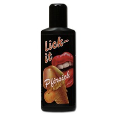 Гель для орального секса Lick-it, персик, 100 мл