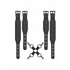 Комплек для бандажа Ouch! Skulls and Bones SH-OU290BLK