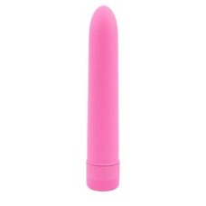Розовый вибромассажер Climax Silk 7.5  Vibe - 19 см.