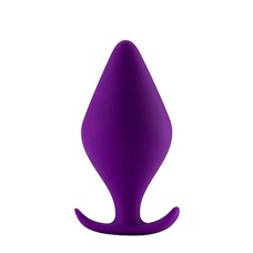 Анальная пробка Butt Plug with Handle Medium Purple SH-SHT377PUR