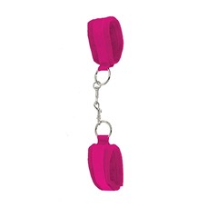 Наручники Velcro Cuffs Pink SH-OU051PNK