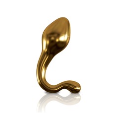 Анальный стеклянный фаллос для G-Spot и P-Spot Icicles G11 PipeDream, 11.2 см