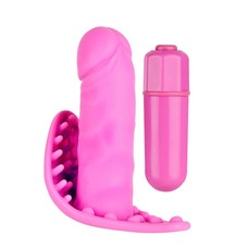 Розовый мини-вибростимулятор SEE YOU SECRETLY PINK - 8 см.