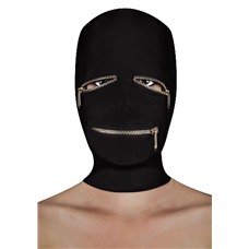 Маска на лицо Extreme Zipper Mask with Eye and Mouth Zipper SH-OU176BLK