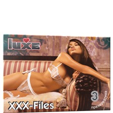 Презервативы Luxe XXX FILES №3