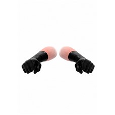 Латексные перчатки для фистинга Shots-fist it SH-FST001BLK