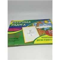 Набор для рисования цв.песком (Стюардесса), 21х30см