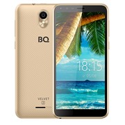 Сотовый телефон BQ S-5302G Velvet 2 Gold 5,34" TFT,960*480, 1/8Gb, 8Mp+5Mp,2150mAh