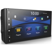 Автомагнитола ACV 2 DIN WD-6010  6.5", 50Wx4,Mirror Link, BT, USB, AUX, Flac, ПДУ