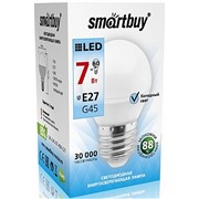 Светодиодная лампа Smartbuy E27 / G45 / 7Вт/холодный SBL-G45-07-40K-E27